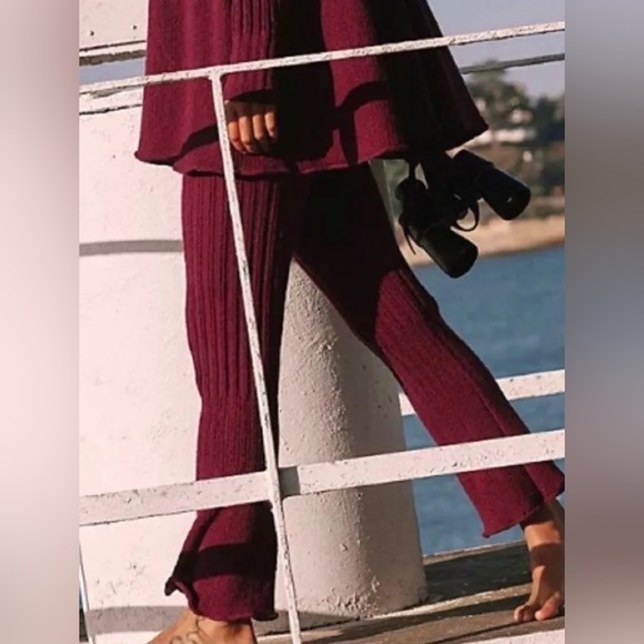 Free People Free People Beach Delancey Sweater Pants Size L - Picture 11 of 12